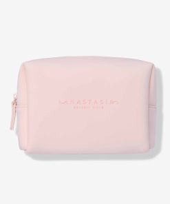 Pink Zip Makeup Bag